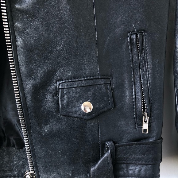 Pele Che Coco Reworked Leather Jacker - Picture 7 of 9